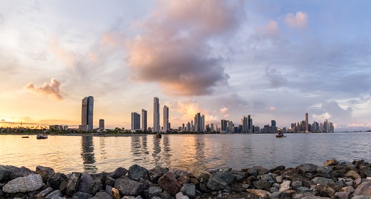 Les gratte-ciel de Panama.